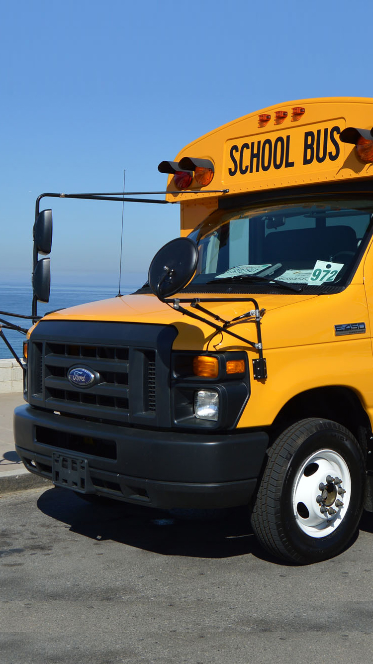 large range of used school buses at BusWest Pre-owned